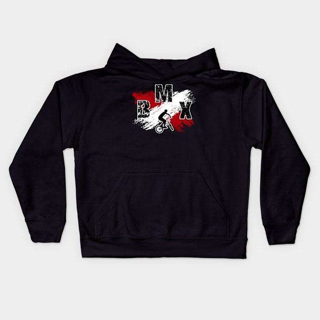 BMXer Kids Hoodie by Shirtrunner1